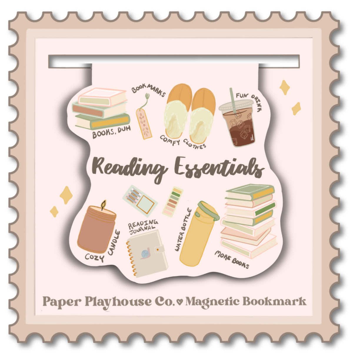 Reading Essentials Magnetic Bookmark