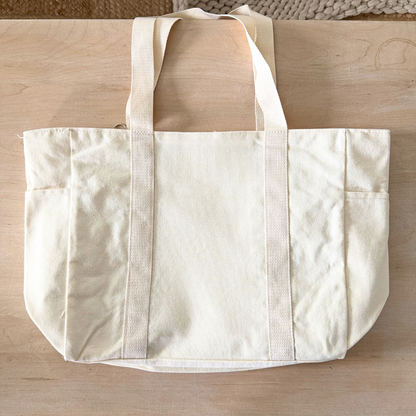 Strawberry Tea 3 Pocket Tote