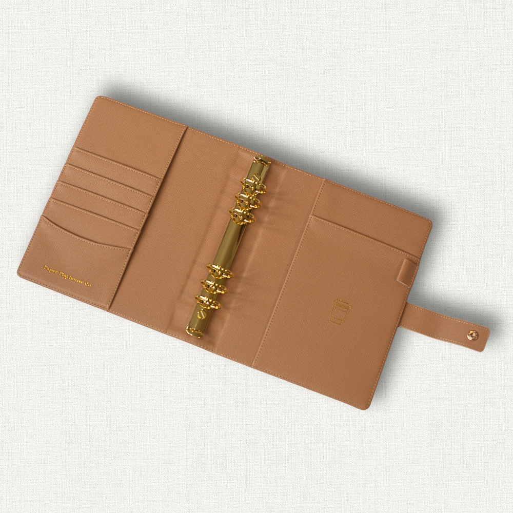 Latte A5 Planner Cover