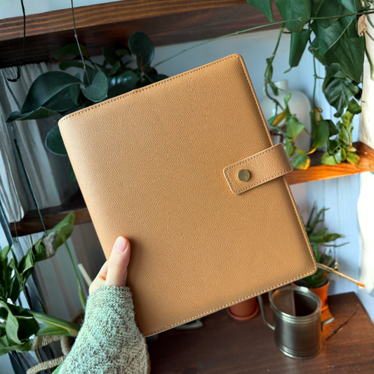 Latte A5 Planner Cover