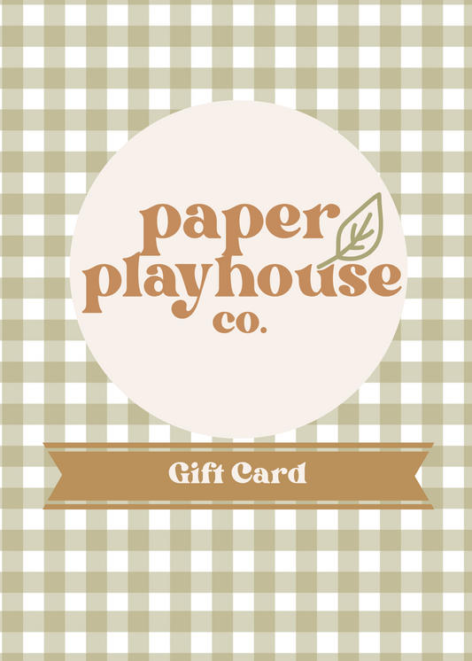 Gift Card for Paper Playhouse Co..