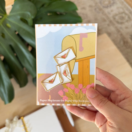 Snail Mail Paper Clip Bookmark