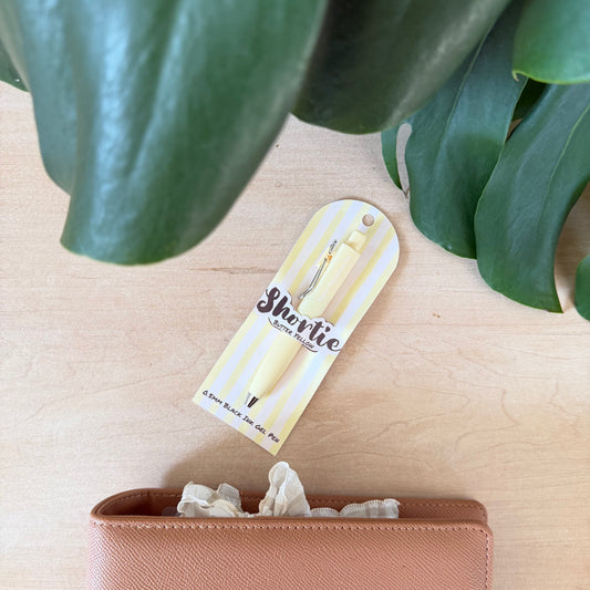 Butter Yellow Shortie Pen