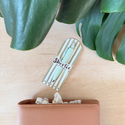 Pistachio Shortie Pen