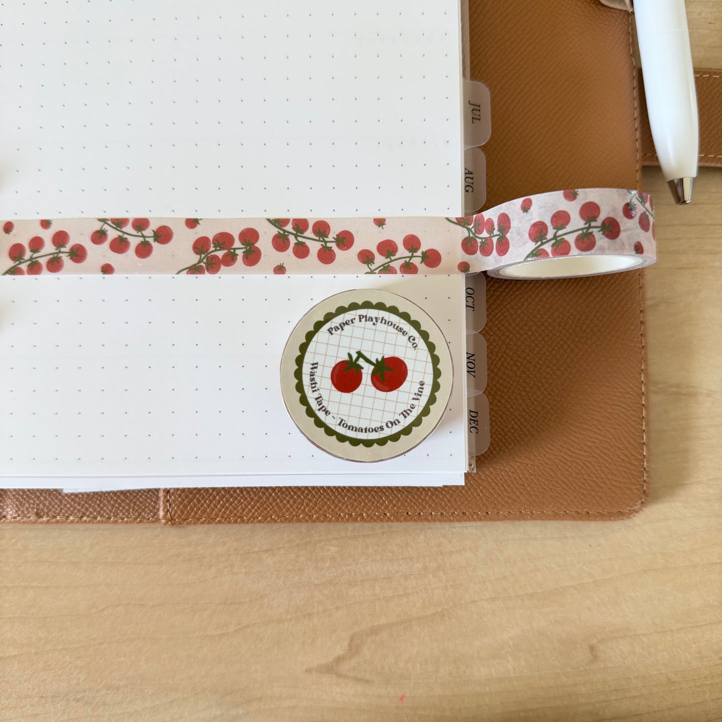 Tomatoes On The Vine Washi Tape