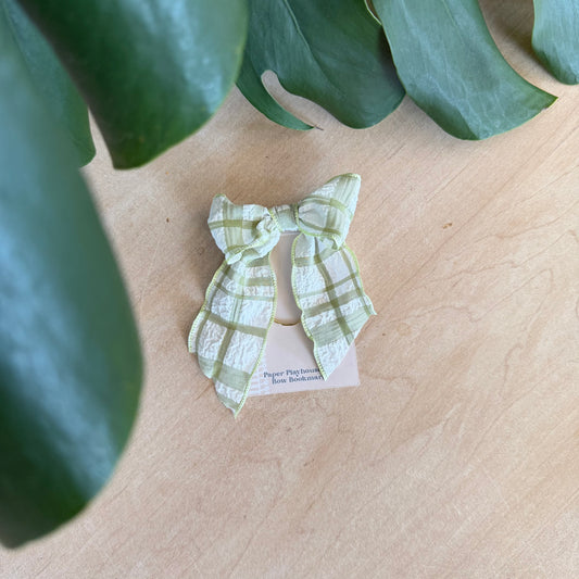 Green Bow Bookmark
