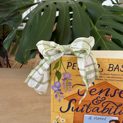 Green Bow Bookmark