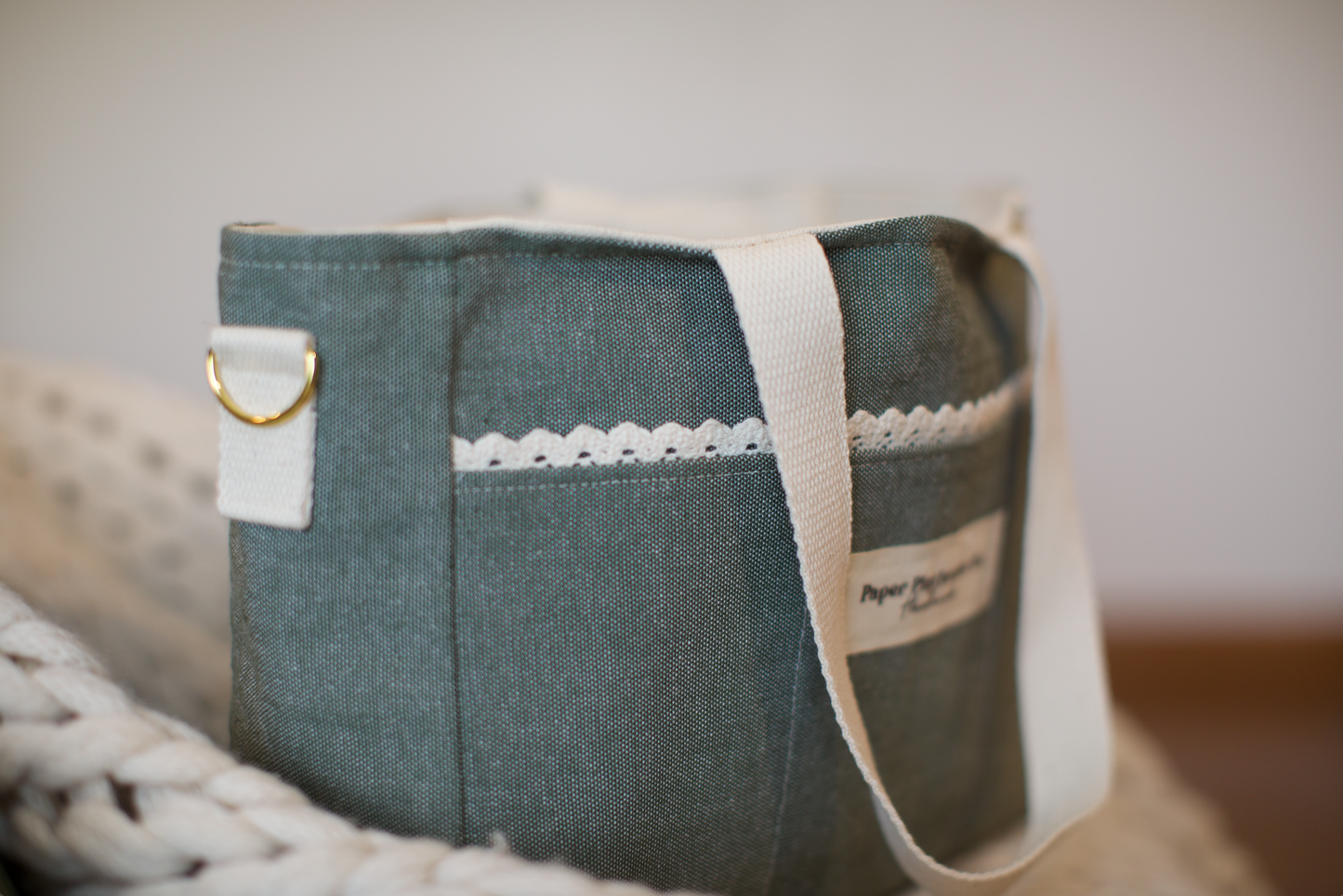 Basil Planner/Journaling Caddy Tote
