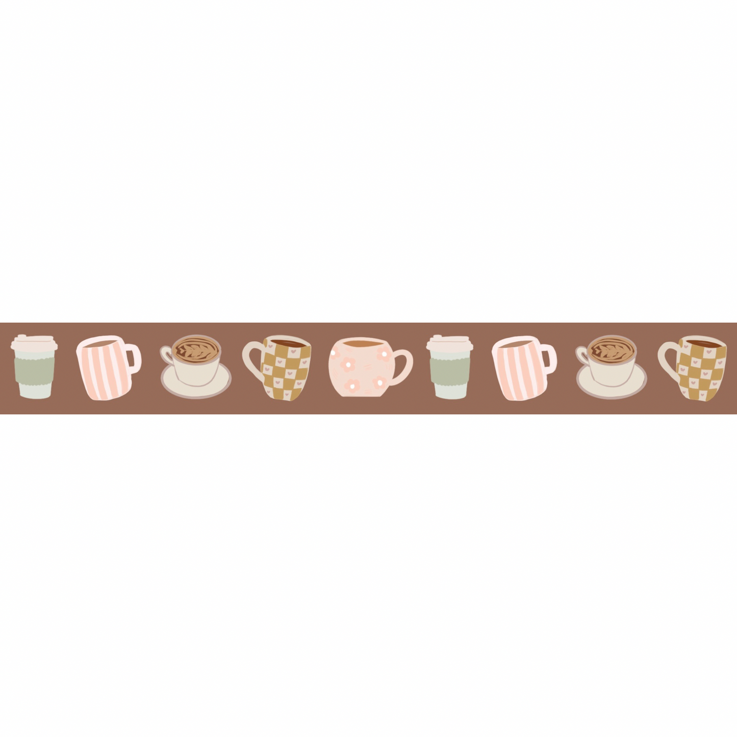Coffee In My Cup Washi Tape